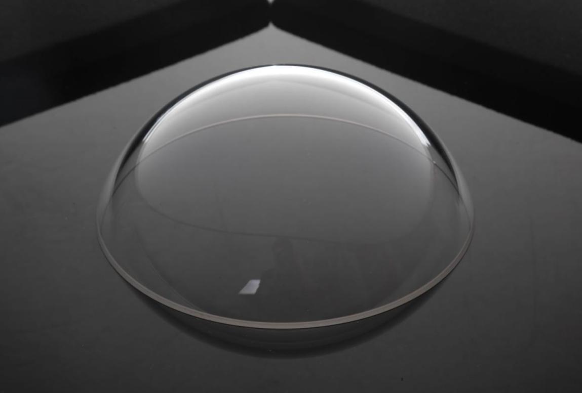 Transparent sapphire optical dome from the XIME brochure